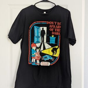 "Don't Be Afraid Of The Dark" Black Men's T-Shirt